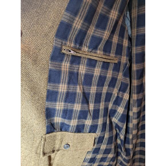 Territory Ahead Men's Brown Polyester Blend Two-Button Blazer Size XXL - Picture 8 of 9